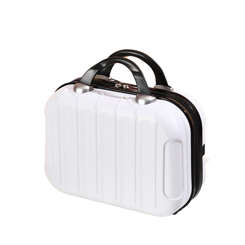 

2021 new wholesale suitcase portable travel toiletry cosmetic bag suitable for make-up out of waterproof ABS material, Customize