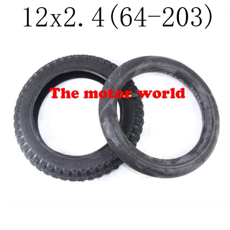 

Motorcycle Wheels & Tires 12x2.4 Tire Electric Scooter Tyre For Kids Bike 12 Inch 64-203 Children Bicycle