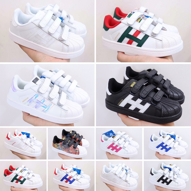 

Kids Shoes Children Stan Smith Superstar Girls Child Boys Baby Skateboarding Casual Sport Size 24-35, Color 6