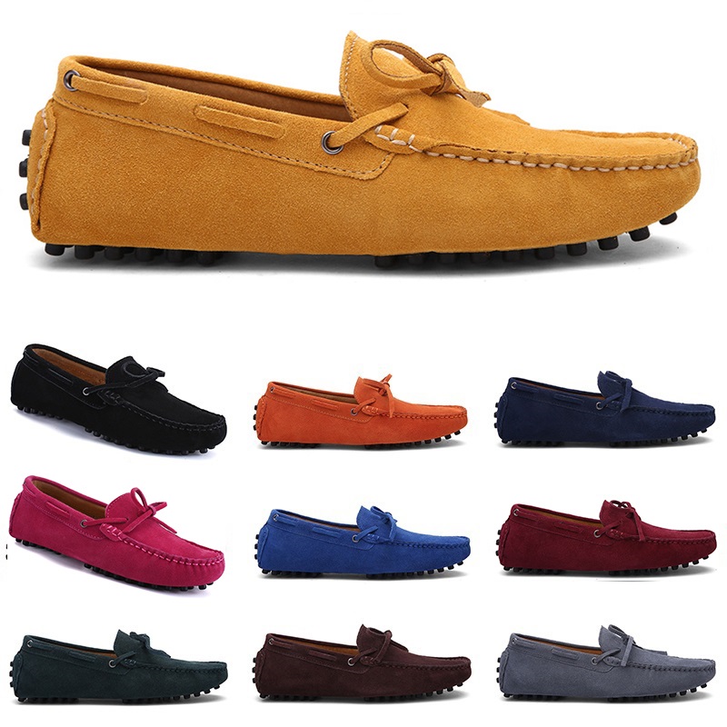 

men casual shoes Espadrilles triple black navy brown wine red green Sky Blue coffee mens sneakers outdoor jogging walking forty seven