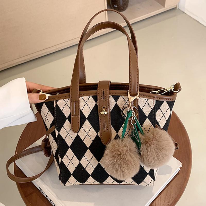 

Evening Bags Designer Women's Handbags For Spring Top Quality PU Leather Stitching Nylon Tote 2022 Luxury Shoulder Messenger Bag Sac
