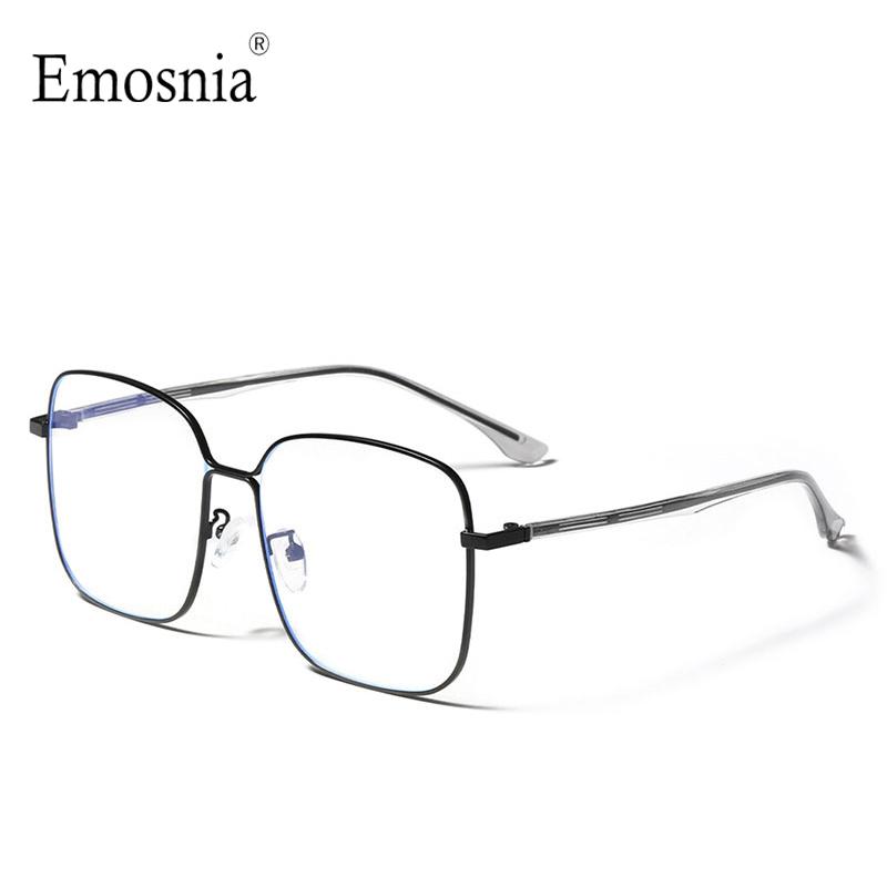 

Anti Blue Light Eye Glasses Men Women Fashion Oversized Square Frame Optical Spectacle UV400 Computer Reading Sunglasses Frames