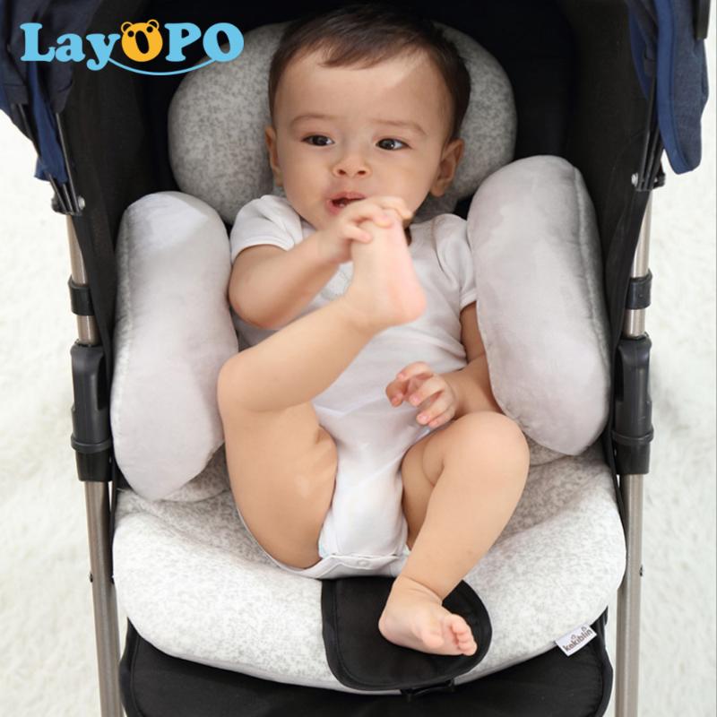 

Infant Baby Car Seat Insert Stroller Soft Liner Head And Body Support Pillow Pad Carseat Neck Cushion Protection Parts & Accessories