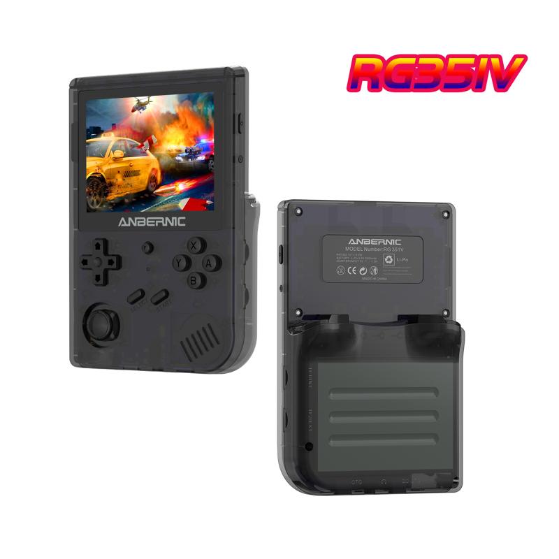 

Portable Game Players RG351V Console Retro Games WiFi Pairing Built-in 16GB RK3326 Open Source 3.5 IN 640*480 Handheld Emulator