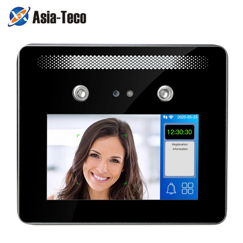 

Fingerprint Access Control 5 Inch Touch Screen Dynamic Face Recognition Device TCP/IP Employee Time Attendance System Support Multi Language