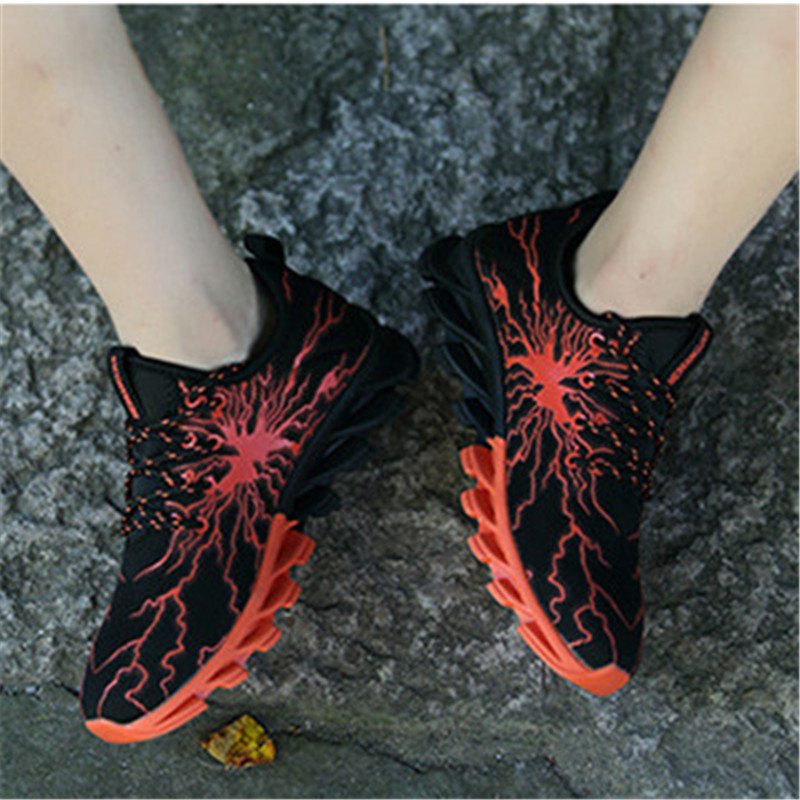 

2021 low Socks Running shoes black moire multi Camouflage surface soft-soled Korean version men's fashion popcorn soft soles sports travel men sneaker 36-48 #A0015