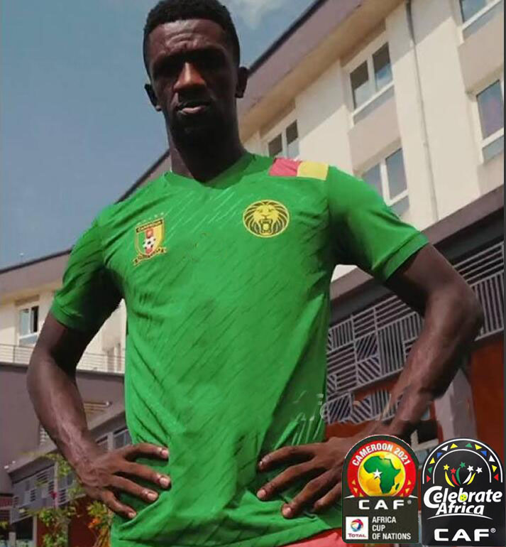

2022 Cameroon soccer jerseys home green Cameroun #8 Anguissa 2023 Mboba Choupo-Moting Bahoken Ganago #7 Toko Ekambi Hongla National Team 22 23 football uniform shirts, Third
