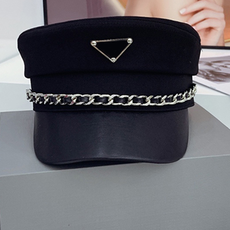 

2021 Fashion Designer Newsboy Hat Women Luxurys Designers Cap Street Hats Fashion Letter P Newsboy Hat Womens Fitted Hats D2110067Z, Box