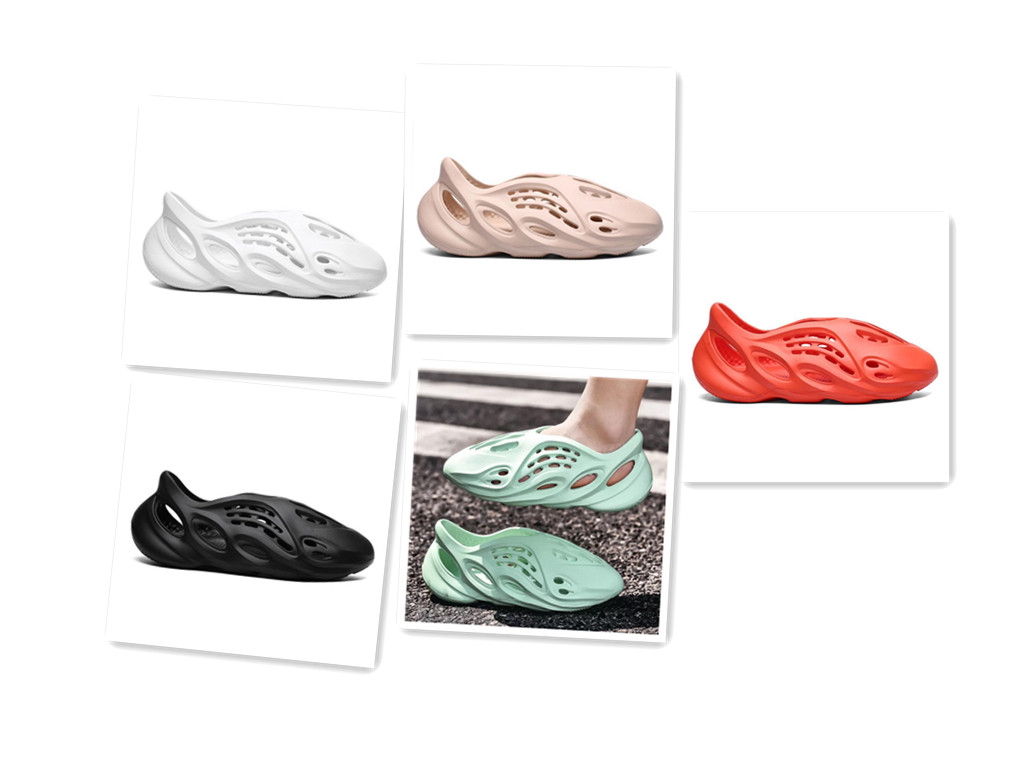 

2021 paragraph Slides Slippers Foam Runner Desert Sand Triple Black Bone White Resin Slide Sandal Mens Slipper With Box