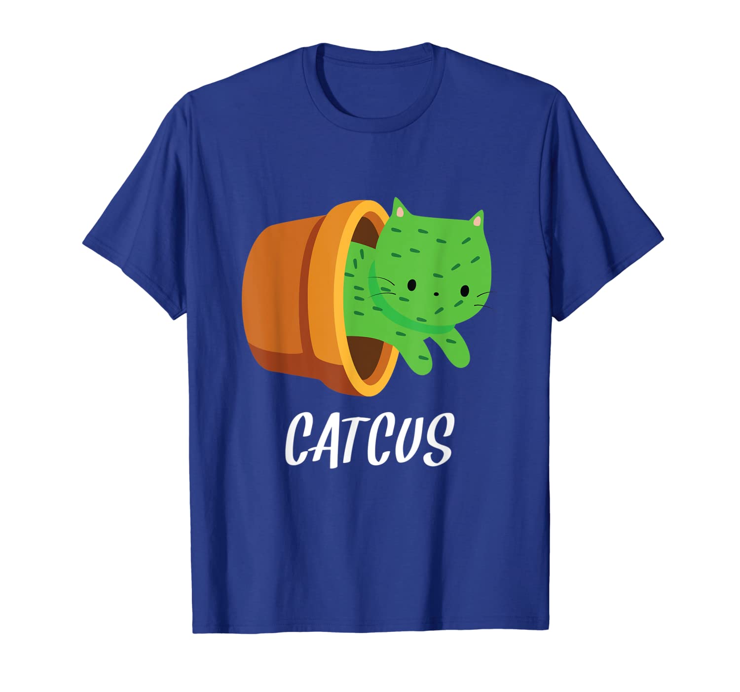 

catcus cactus cat lover thorns plant desert funny t-shirt, White;black