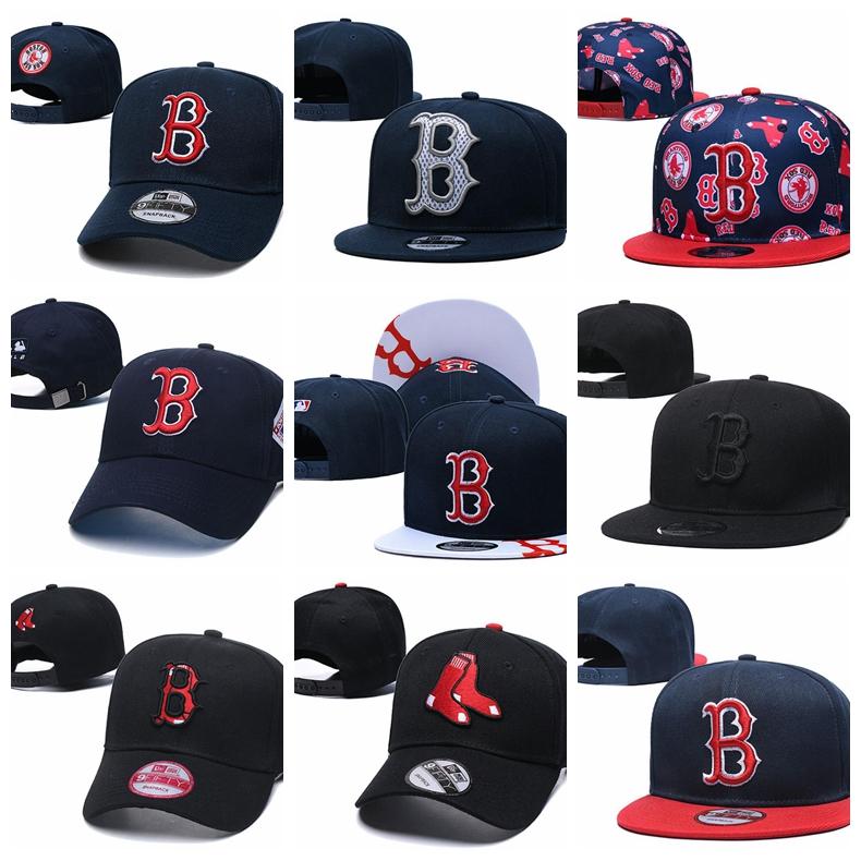 

Snapbacks Boston Red Sox hat Outdoor Fashionable Summer Fits Baseball Truck Cap, Black;white