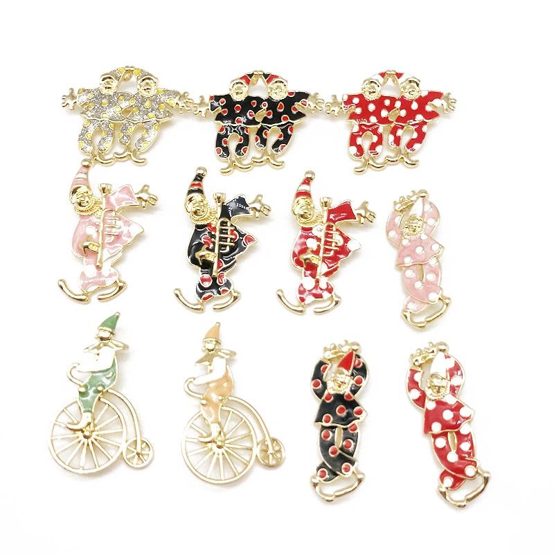 

Pins, Brooches Christmas Gift Brooch Colorful Enamel Cute-Designs, Gray