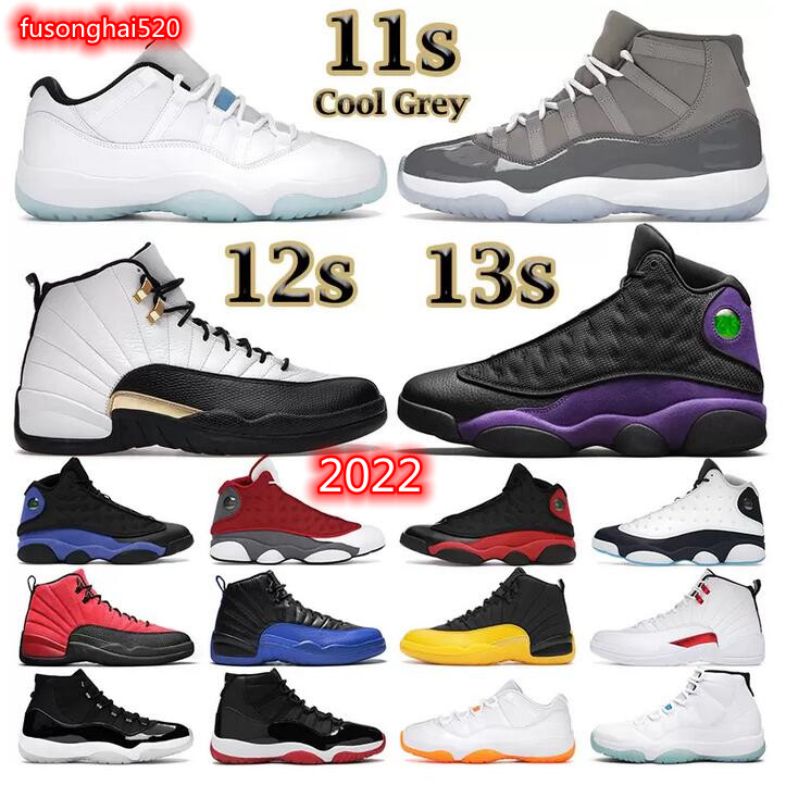 

2022 basketball shoes Men women 11s Cool Grey Legend blue low Concord 12s Royalty Taxi Utility Grind The Master 13 Court Purple mens sports Jorden Size 44-47, 17