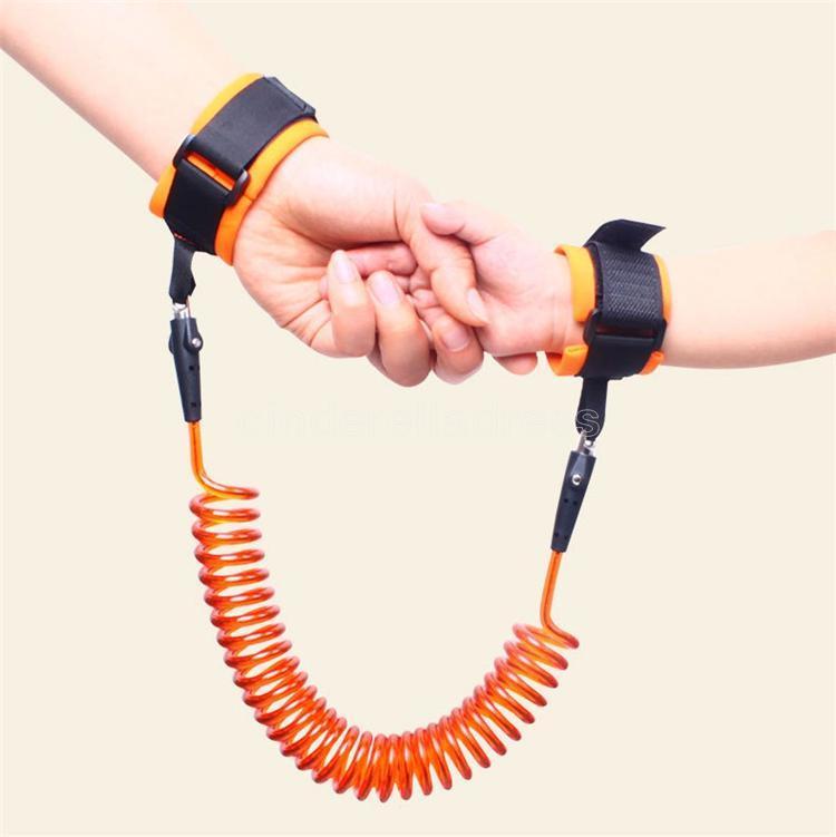 

1.5M/2M/2.5M Children Anti Lost Strap Out Of Home Kids Safety Wristband Toddler Harness Leash Bracelet Child Walking Traction Rope CJ25
