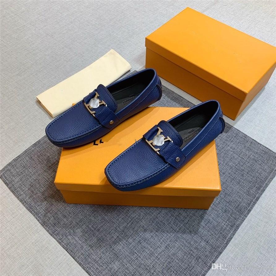 

Breathable LUXURY BRANDs MEN's CASUAL SHOE DESIGNER GENUINE LEATHER Mocassin Homme Comfortable Classic MEN Dress SHOES Sapato Masculino, #02