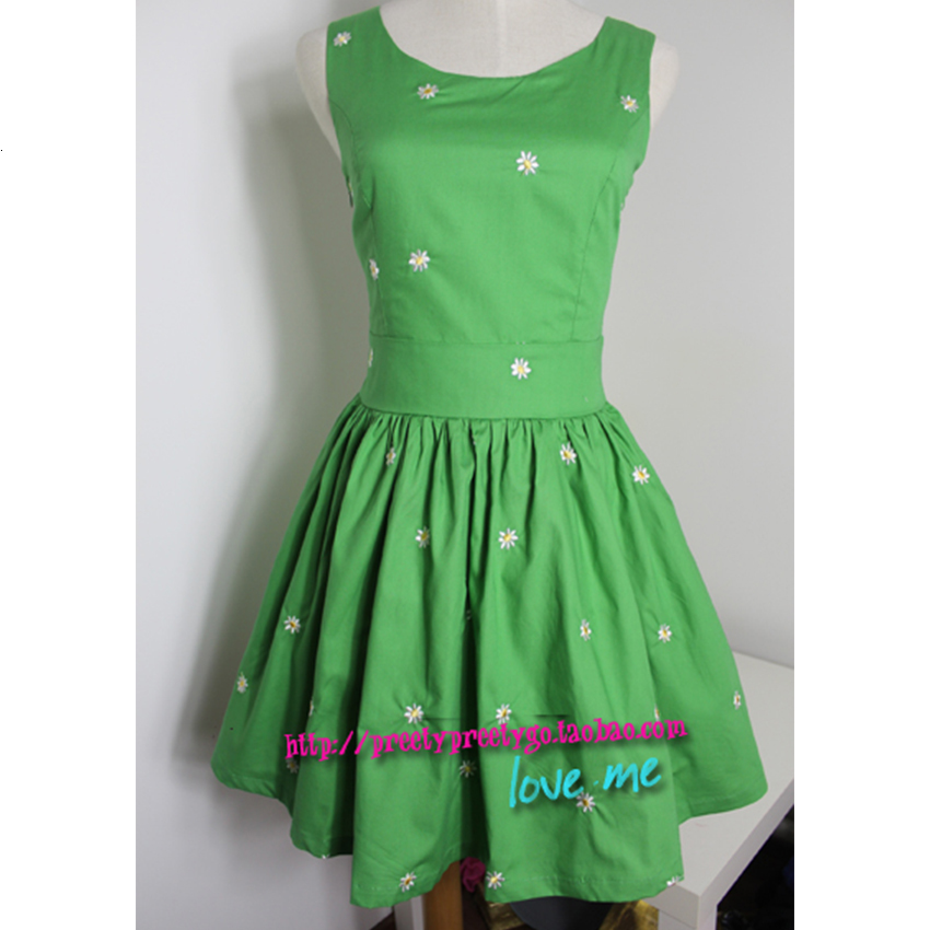 

Women's T-Shirt FREE SUMMER GREEN WAR EMBARRASSED LITTLE vintage daisy high waist sleeveless neck tank vest ed as a garment, Color