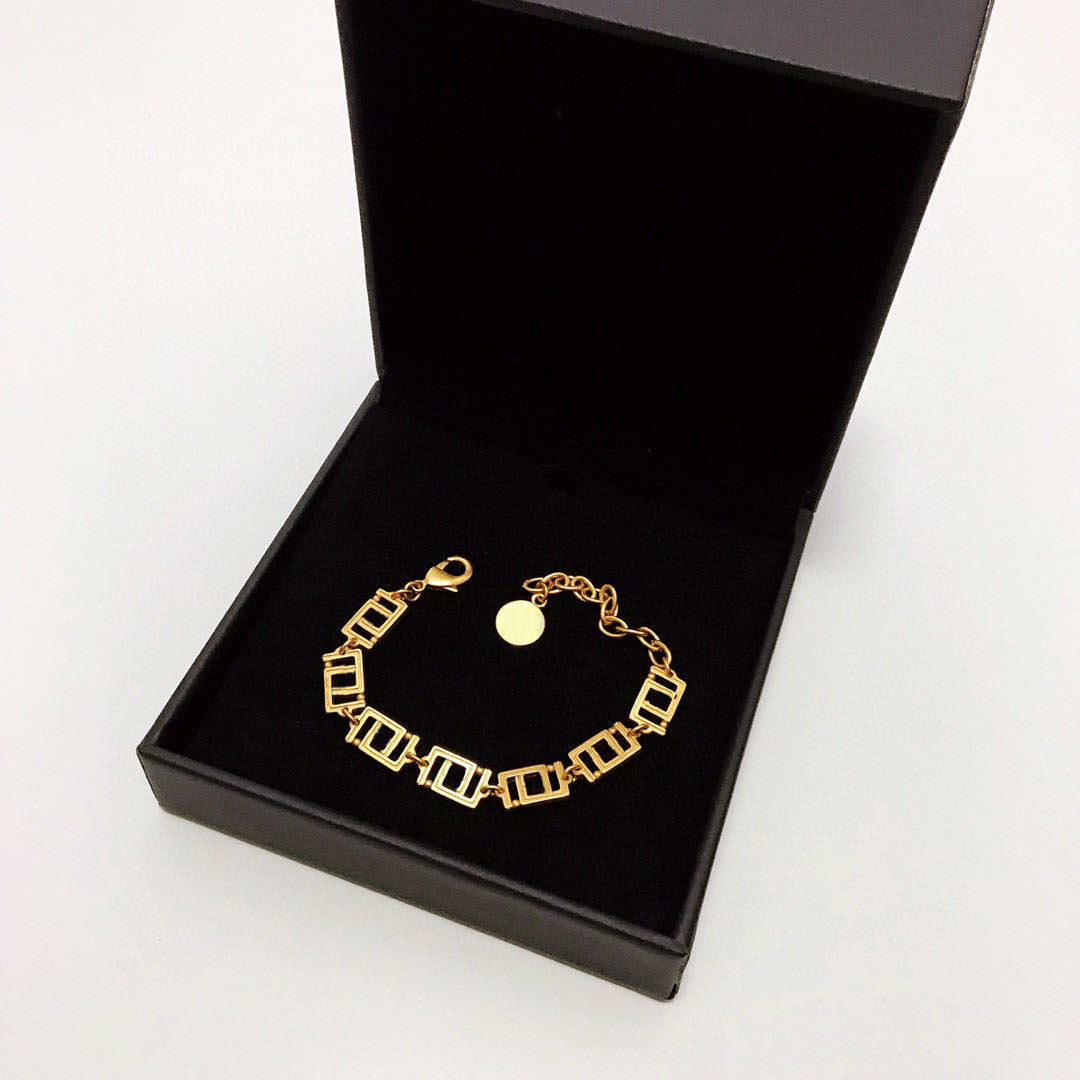 

Have stamps Fashion necklace bracelets chokers Women Party Wedding Lovers gift engagement jewyelry for Bride with box, Silver