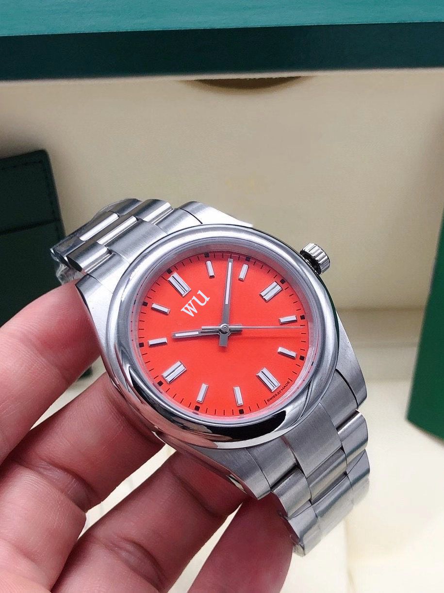 

Wu -2021 montre de luxe men's watch stable automatic mechanical 36/41mm 316L stainless steel sapphire super bright women's wristwatch