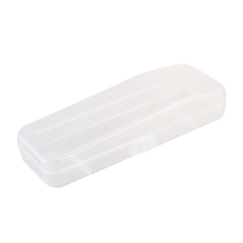 

Storage Boxes & Bins 1 Pcs Travel Double Edge Razor Box Men Shaver Case Accessories Transparent Holder Plastic Cas