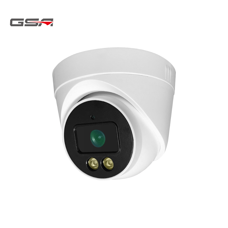 

Cameras GSA OEM Factory High Quality CCTV AHD Camera 1080P Warm Light Dome Full Color Night Vision 4 In 1 Security