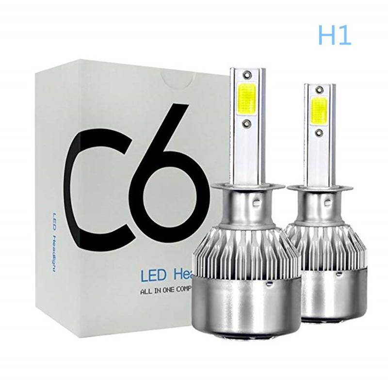 

Car Headlights C6 Led Headlight Aviation Aluminum Ip68 Protection Level Light Cob Source