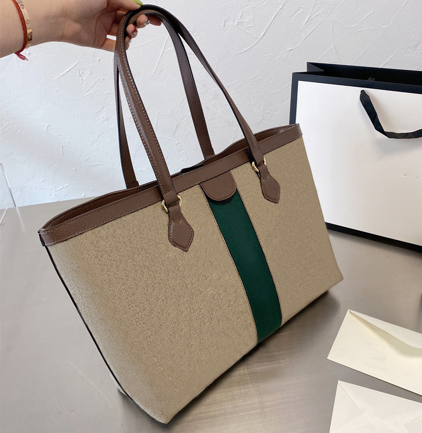 

Totes Shopping Handbags Designer Bags Fashion Shoulder Luxury Brand High Quality Purse Mobile Phone Bag Letter Print Women Wallet Cross body Lady Large, No bags