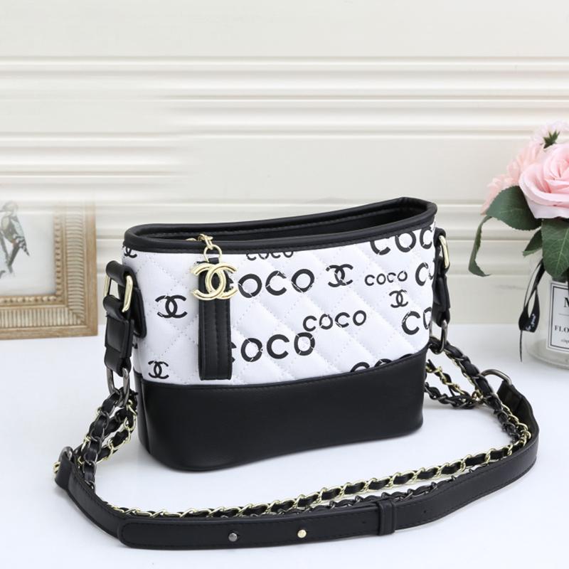 

Chanel handbag lady handbags Crossbody bags Fashion Small Shoulder Bag purse 1 multi color straps lozenge metal chain All-match coco letter