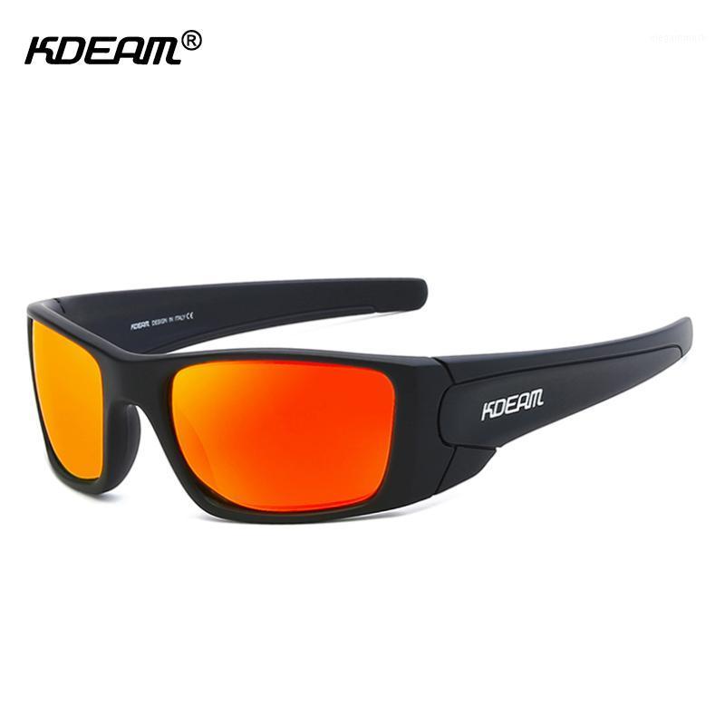 Lunettes de soleil polarisées design de marque pour hommes Sports en plein air Lunettes de soleil Lentilles revêtues Véritable TR90 Cadre UV400