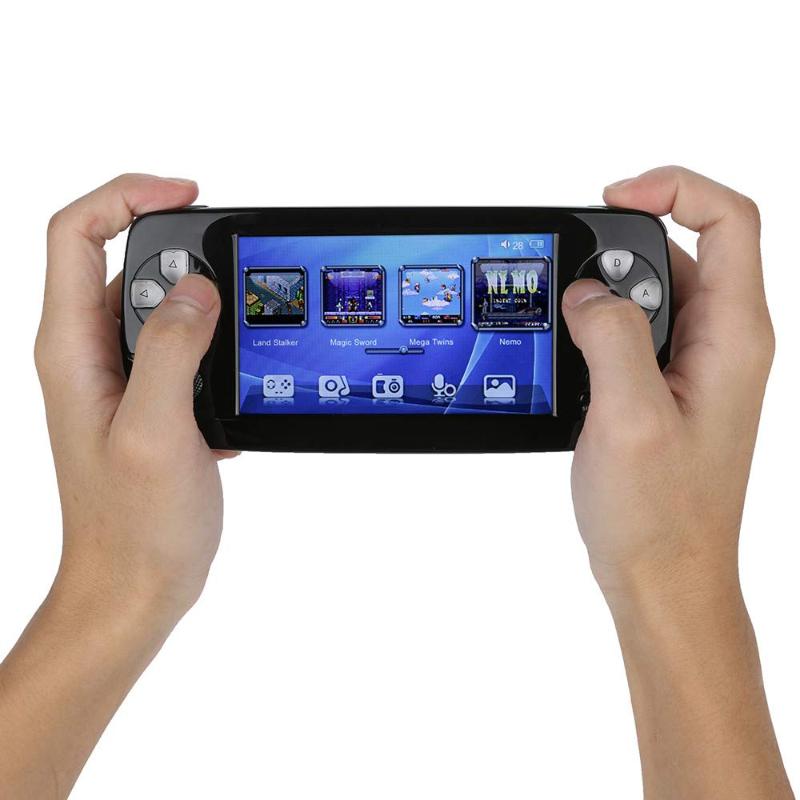 

Portable Game Players PAP KIII Handheld Player 16GB 64Bit Built-in 3000 Classic Multifunction Support AV Output K3