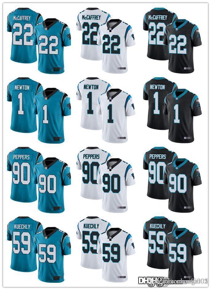 

Men Women Youth Carolina Panthers 1 Cam Newton 22 Christian McCaffrey 59 Luke Kuechly 90 Julius Peppers Custom Football Jerseys, Black;red