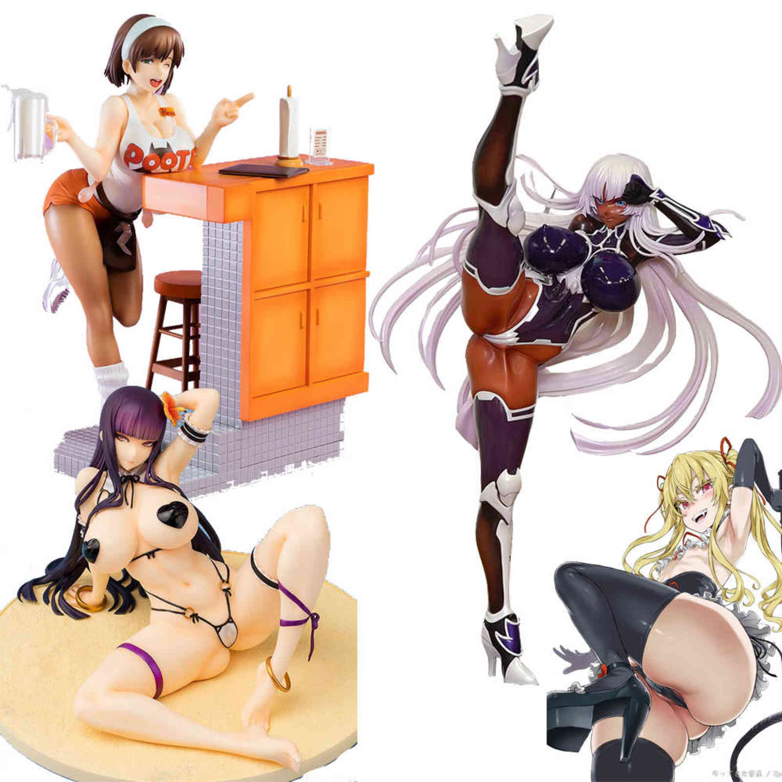 

Native Melonbooks Sun Kissed rocket boy figures Sexy girls PVC Action Figure toys japanese Anime adult Figures Model doll Gifts H1105