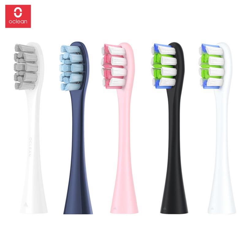 

Smart Electric Toothbrush Oclean X Pro/ / One/ Z1 2PCS Replacement Brush Heads For Automatic Sonic Deep Cleaning Tooth