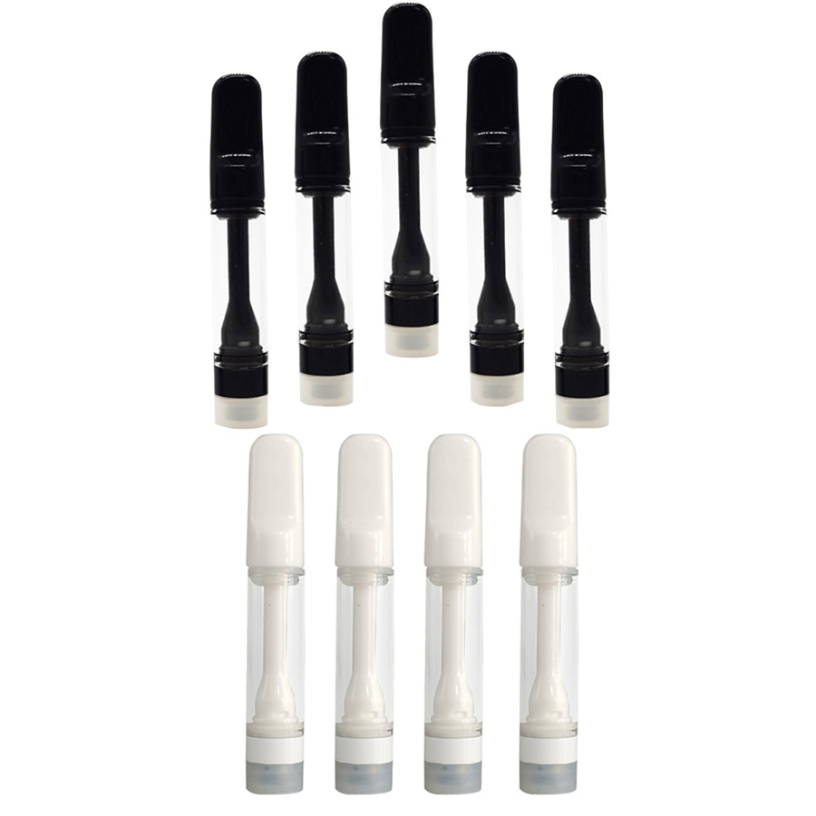 

Full Ceramic Vape Cartridge USA Stock Empty Vapes Pen Atomizer 510 Thread Cartridges E Cigarettes Vaping Carts 0.8ML 1ML Glass Thick Oil Vaporizer Pens