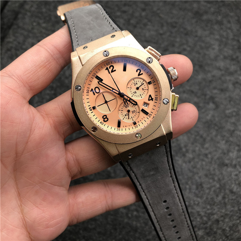 

2022 Men's Automatic Quartz Watch 42mm Diver Sports Leather Strap 5 ATM Waterproof High Tempered Glass Skeleton Watches montre de luxe 4012, 12