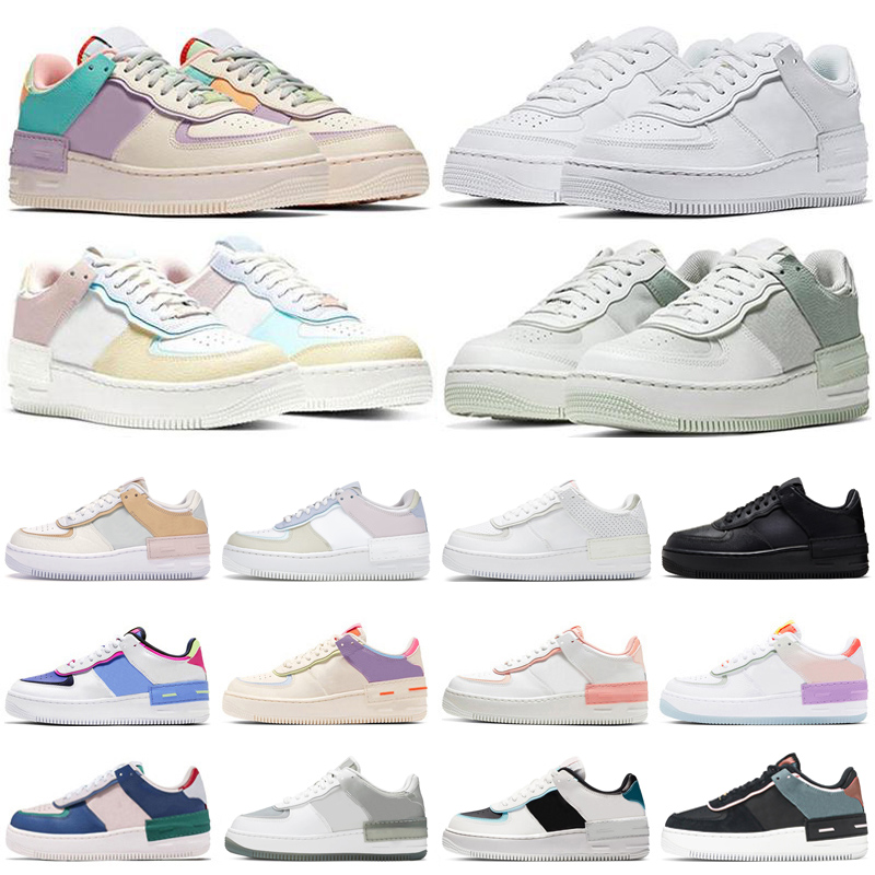 

2021 platform running shoes for men women Spruce Aura pale ivory White Glacier Tropical Twist Summit mens trainers sports sneakers 36-45, Mystic navy