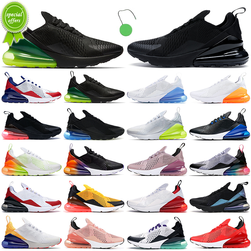 

36-45 Hotsale Running Shoes Des Chaussures Mens Womens Rainbow Tea Berry Violet Black Volt Core White University Blue Orange Men Women Trainers, Triple black