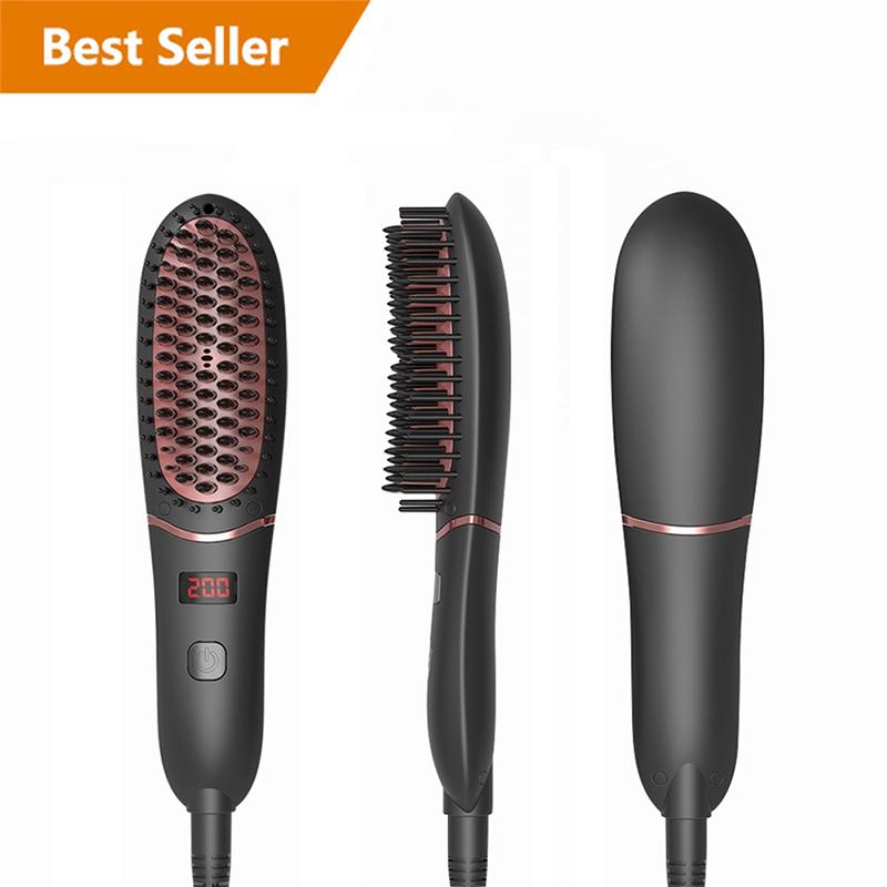 

Electric Hair Brushes S CHOICE Straightener Comb Straightening Brush For Curler Used At Home Flat Iron Beard Shaping Styler Tool