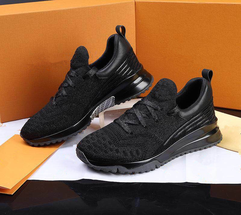 

Men Woman Casual Shoes Sock Shoe Knitted Stretch Sneakers Speeds Tennis Scarpe Race Chaussures Upgraded Black, 01