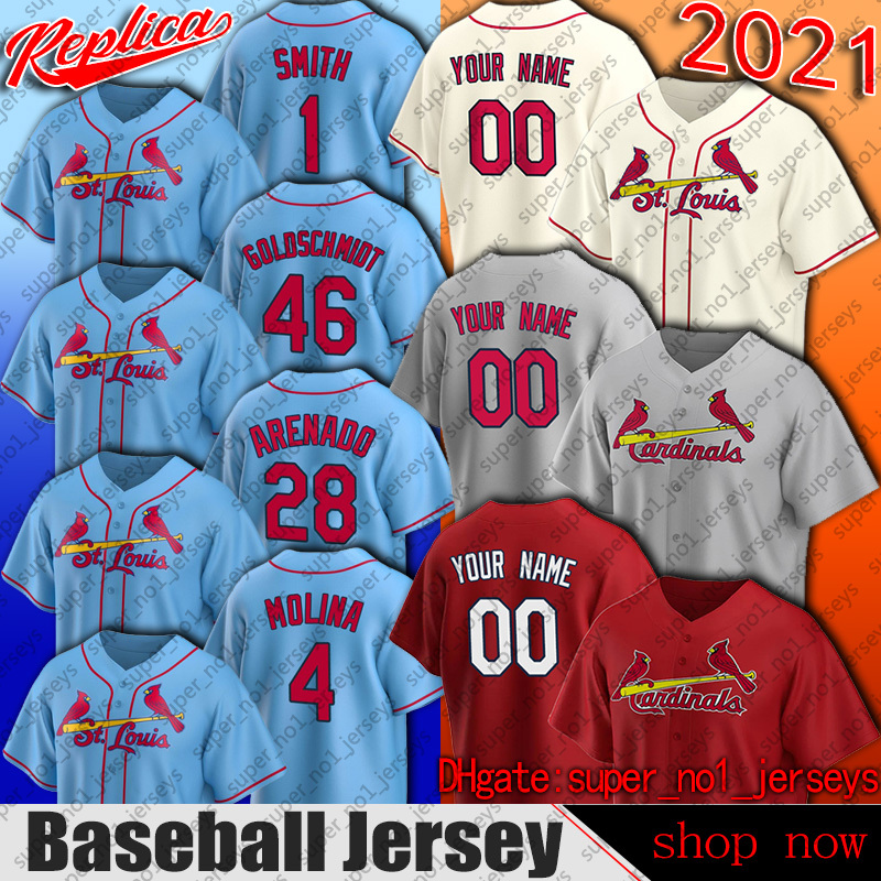 

28 Nolan Arenado Jersey Paul Goldschmidt 13 Matt Carpenter Jerseys 22 Jack Flaherty 11 Paul DeJong Jersey 48 Harrison Bader 4 Yadier Molina, Retro