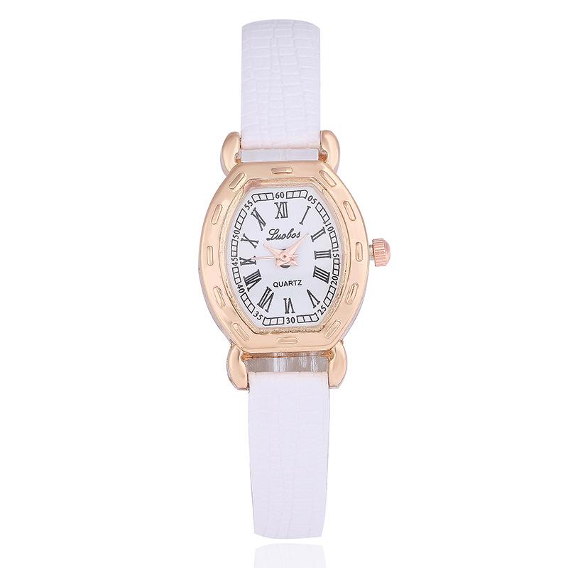 

Wristwatches 14 Women Watch Exquisite Quartz Ladies Watches Montre Femme Waterproof Leather Female Clock Horloges Vrouwen, Brown