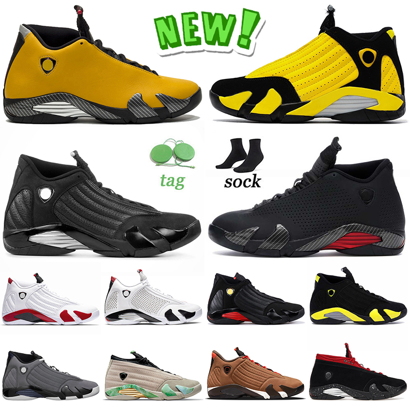 

2022 New 14 14s Jumpman Basketball Shoes High OG Sneakers Mens University Gold Black Yellow Doernbecher SE Black Red Candy Cane SPM White Sports Trainers Size 40-47 EUR, A46 particle grey 40-47