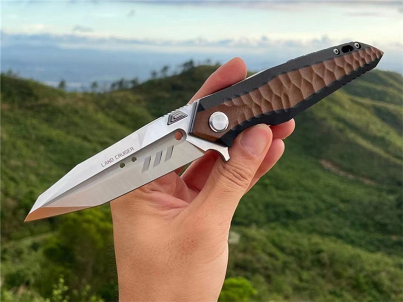 

Protech godfather 920 knife Imported US gauge D2 steel Ceramic ball bearing folding pocket edc camping hunting knives xmas gift a3110