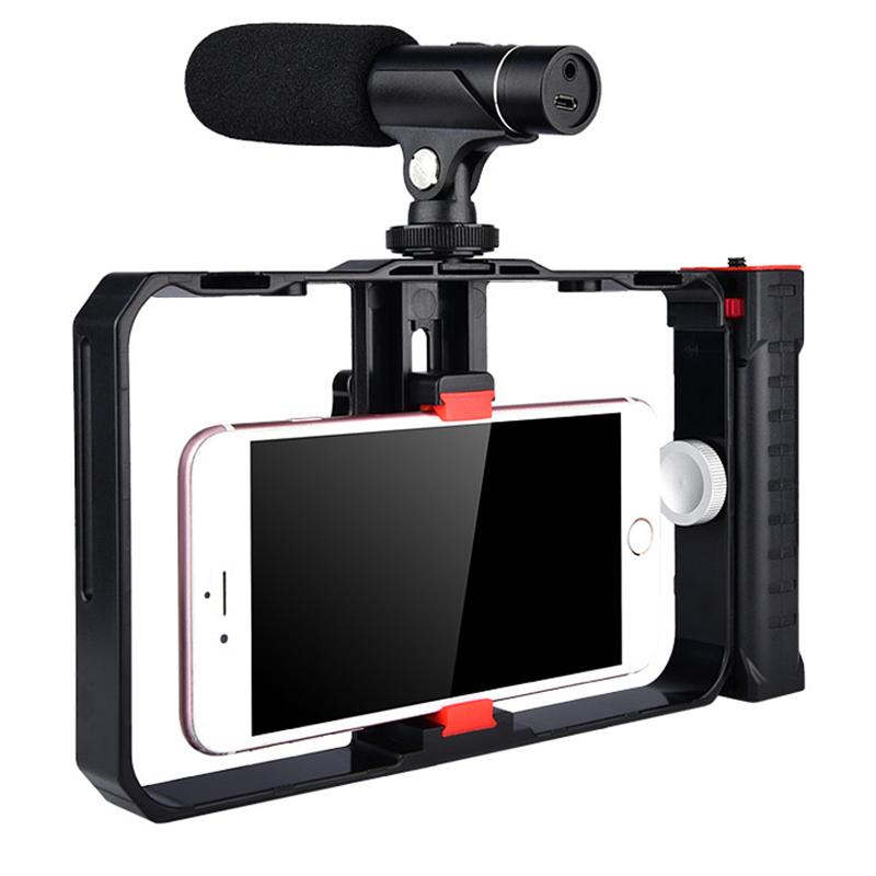 

Video Camera Cage Stabilizer Film Making Rig For Cell Phone Handheld Bracket NC99 Stabilizers