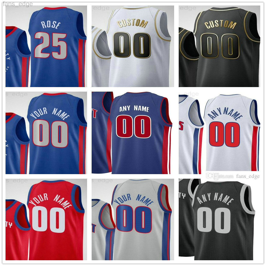 

Custom Printed Cade 2 Cunningham Basketball Jerseys 9 Jerami Grant 7 Killian Hayes 28 Isaiah Stewart 41 Saddiq Bey 6 Hamidou Men Women Youth Kids Shirt, Purple