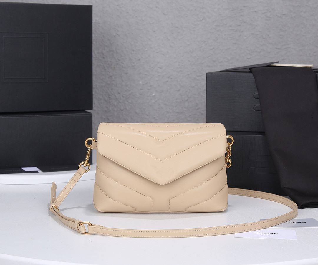 

Designer luxury handbags purses square fat LOULOU chain bags real leather bag women shoulder bags high quality Flapbag black and Beige bag mini bag S01, Make up the difference