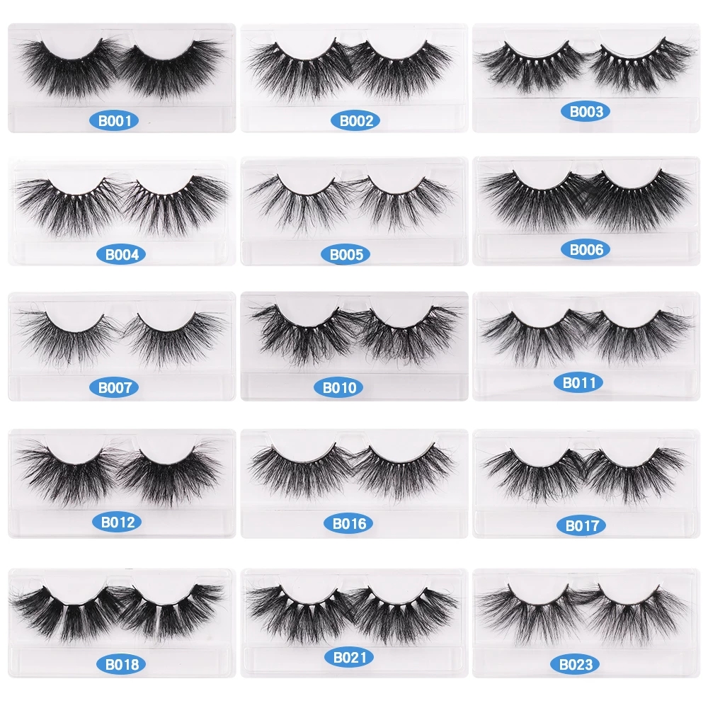 

Handmade 3D Natural Long False Eyelashes Wholesale Full Strip Lashes Thick Lash Extension Make Up Tools