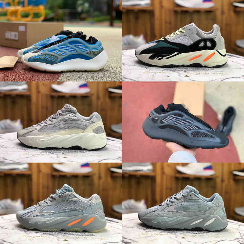 

2021 High Quality Kanyes Inertia Mens Running Shoes Wests V2 V3 380 Wave Black Static Runner MNVN Solid Grey Magnet Bone Tephra Geode Womens Sneakers F19, Yz0010