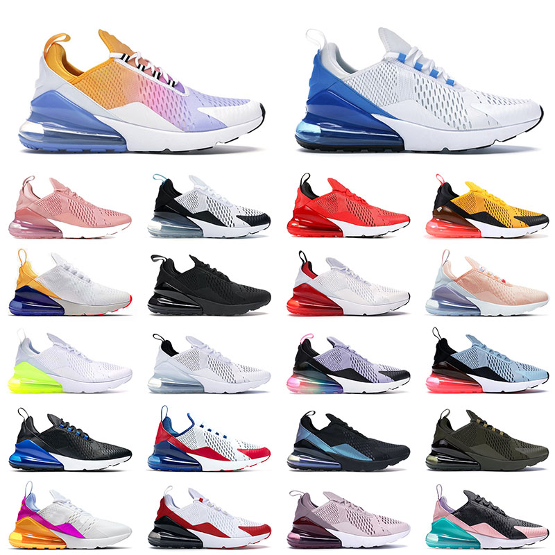 

2021 Arrival Sports 27C Running Shoes Photo Blue Mens Women Summer Gradient University Red Dusty Cactus 270s Total Orange Trainers Sneakers 36-45
