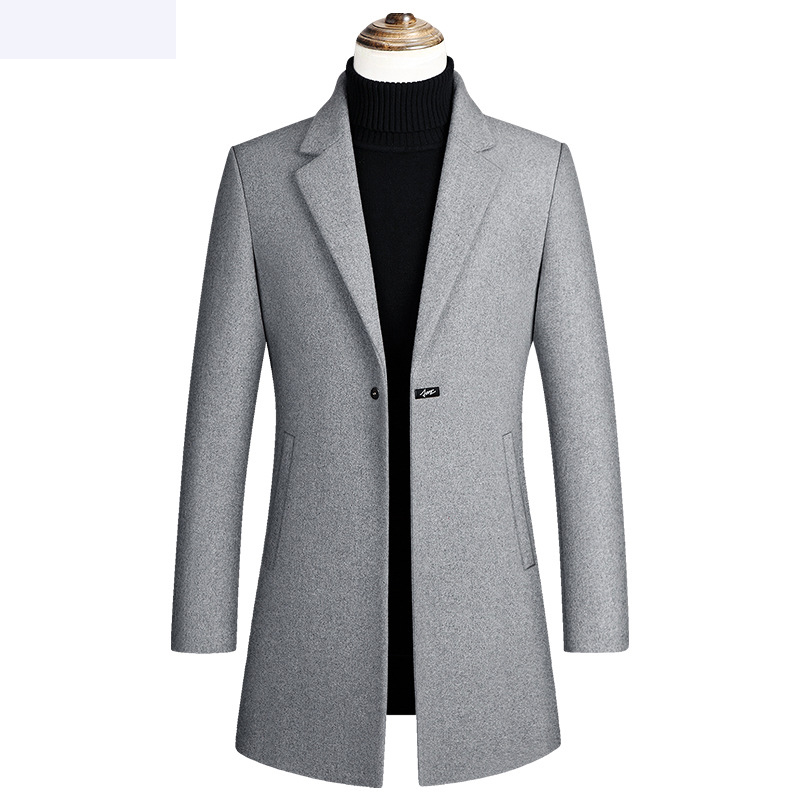 

Slim design short fur collar men's fur coat high-quality stand-up collar retro comfortable warmth fashion travel commute, Brown1