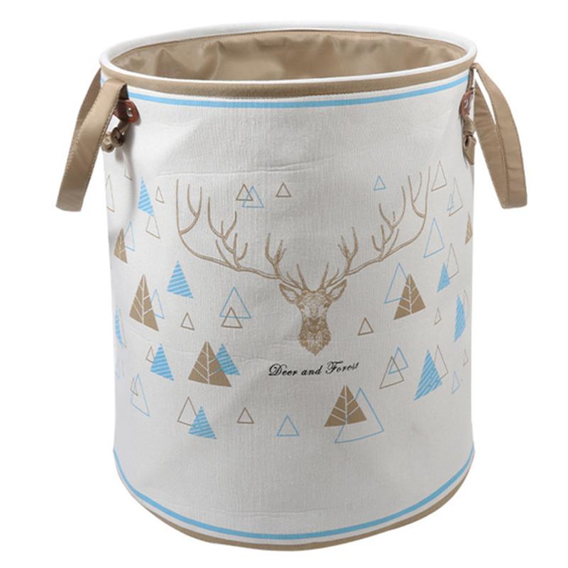 

Foldable Laundry Basket For Dirty Clothes Girl Toys Baskets Bag Organizer Kids Home Storage Washing Organization Drop